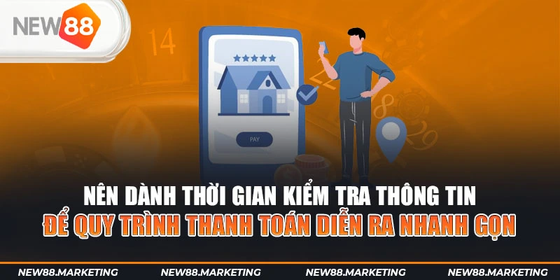 quy trình thanh toán NEW88